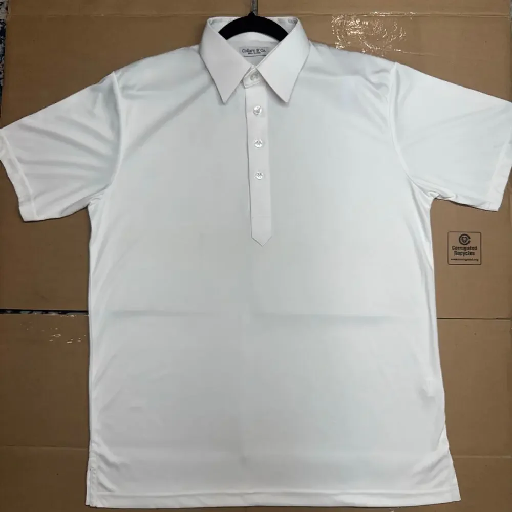 NWOT COLLARS & CO. Polo shirt L ORIGINAL FIT READ DESCRIPTION - Picture 6 of 10